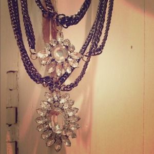 SOLD. Free People Vintge-looking crystal (fake)