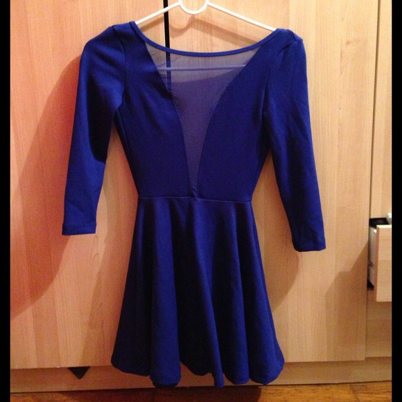American Apparel Dresses & Skirts - Blue American Apparel skater dress