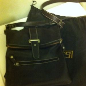 🌹Beautiful Brown Leather Purse Crossbody Mint C🌹