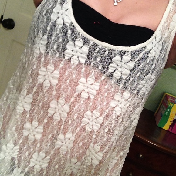 SOLD Lace tank top