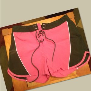 ⚡Reduced⚡Mossimo pink/green jogging shorts