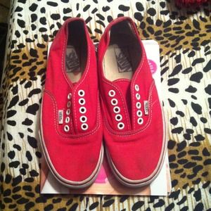 Red Vans