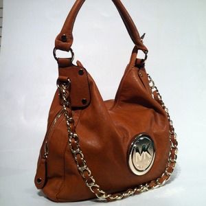 New MK tan hobo