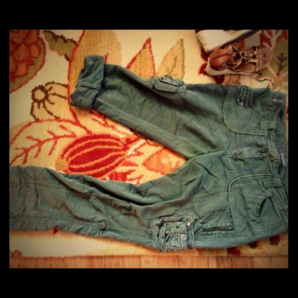 ••SOLD•• bundle fatigue pants & coral tank