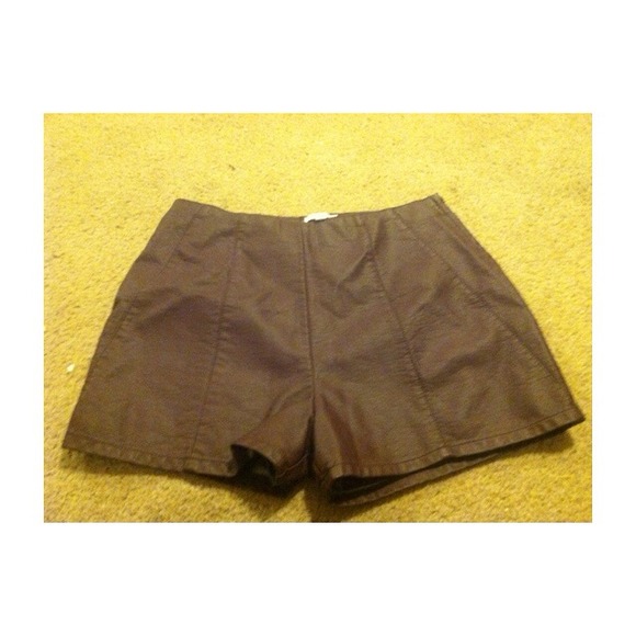 Forever 21 Pants - High waisted leather shirts