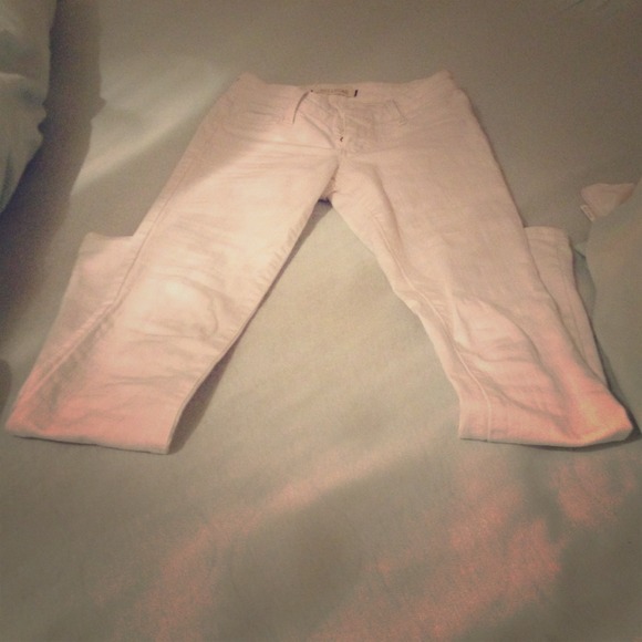 Pacsun white skinnies