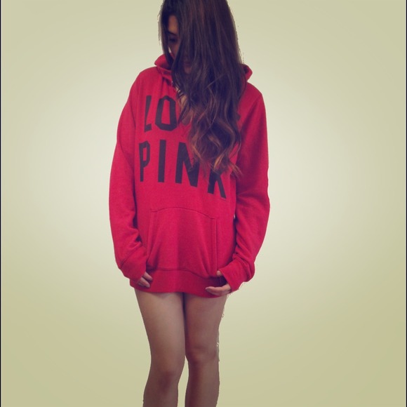 Pink hoodie in pink ***RESERVED*** @jessica10908