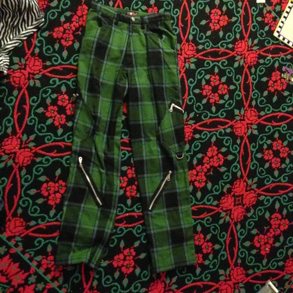 Bondage pants punk goth