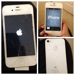 iPhone 4 16 GB At&t, not sure if its a clean ESN.