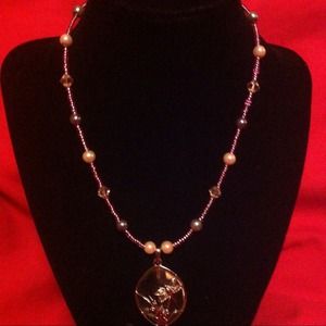 Hand made Dragonfly Necklace