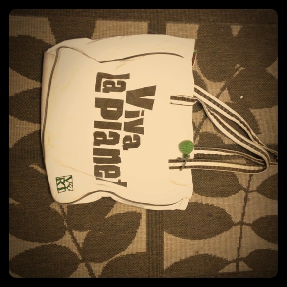 Large White Canvas Tote