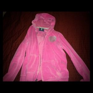 Pink hoodie