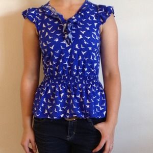 Blue Seabird Shirt