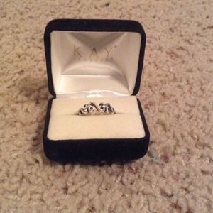 Kay open heart collection ring
