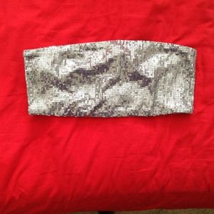 NWT express Sequin bandeau