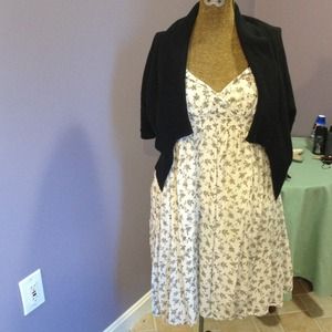 **bundle** banana republic cardi and dress