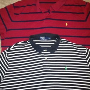 Men's 2XL Ralph Lauren polo shirts. Great cond.