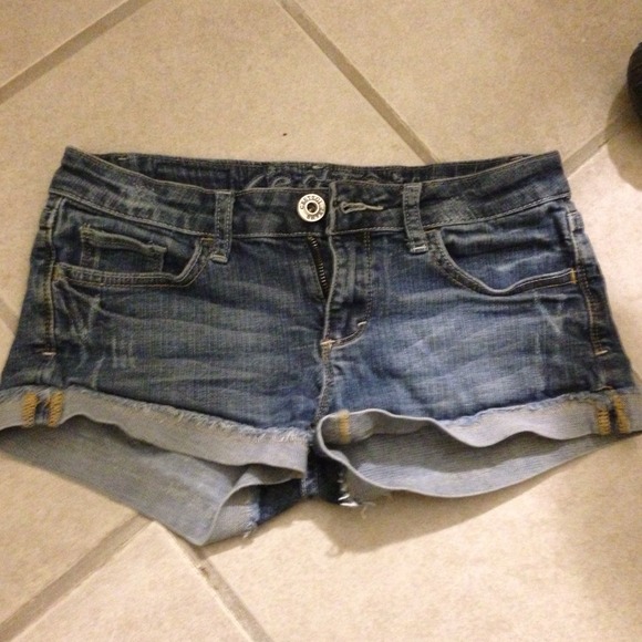 Jeans, short shorts, tight fit - Picture 1 of 4