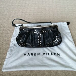 Karen Millen leather handbag
