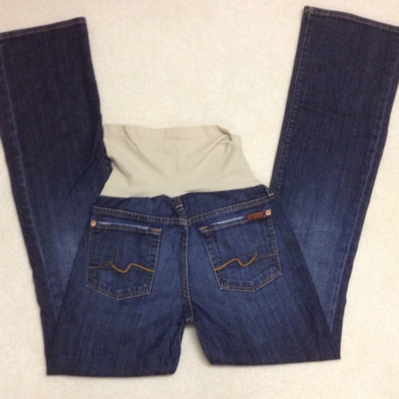 7 For All Mankind maternity jeans.