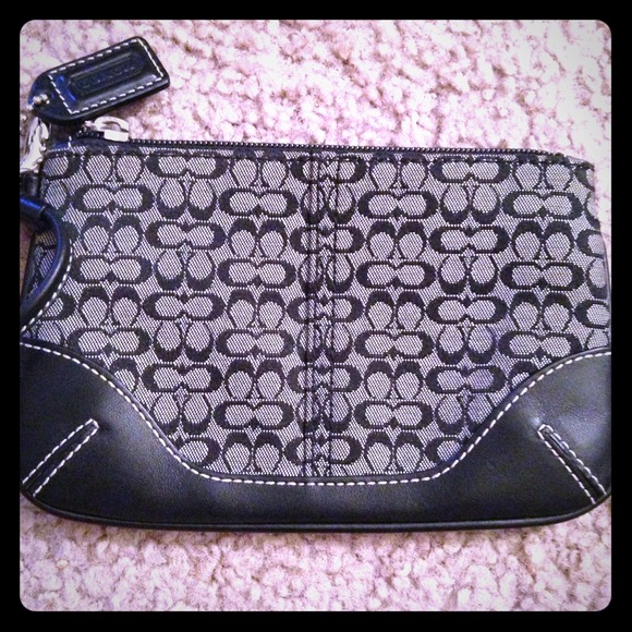 Authentic coach wristlet