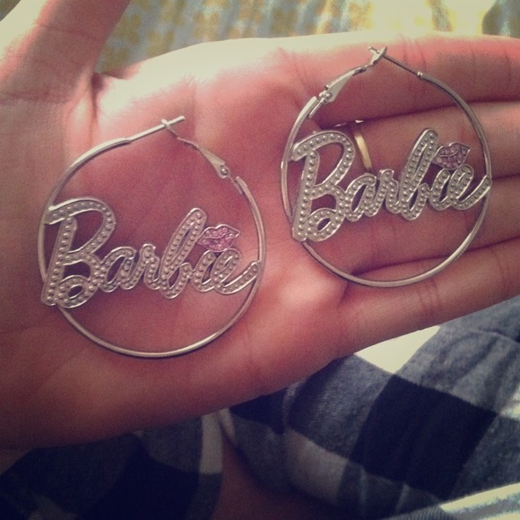 Barbie earrings!!!