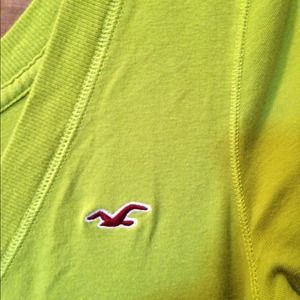Hollister 3/4 length sleeve V-neck long t shirt
