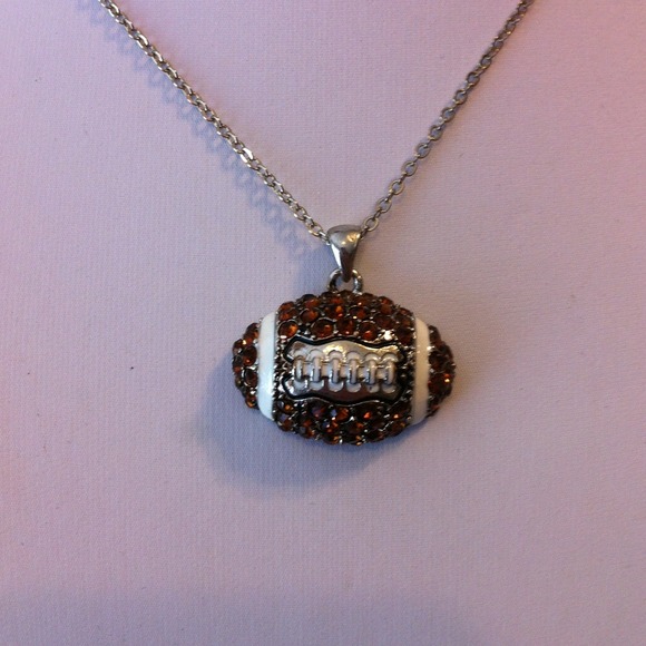 Bling Football necklace. Hold for taylorlin618