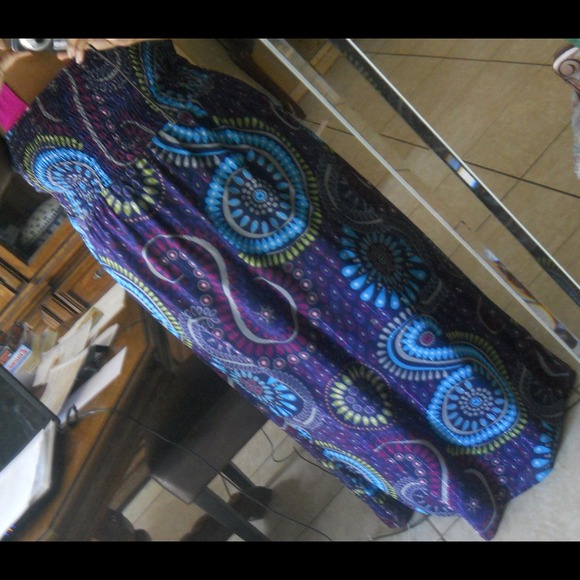 Adorable Patterned Maxi Dress!