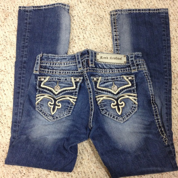 Rock Revival buckle jeans