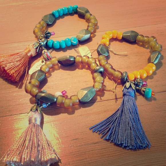 Nazari Pau Jewelry - ⚡Sold⚡Mimi Scholer Tassel bracelets Nazari Pau Jewelry - ⚡Sold⚡Mimi Scholer Tassel bracelets