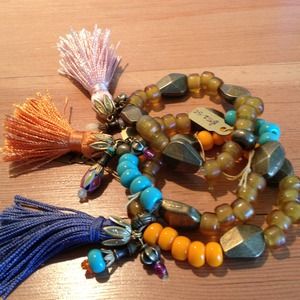 Nazari Pau Jewelry - ⚡Sold⚡Mimi Scholer Tassel bracelets Nazari Pau Jewelry - ⚡Sold⚡Mimi Scholer Tassel bracelets