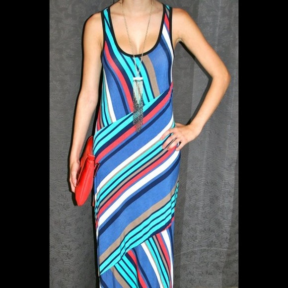 Striped Maxi in RED! Not the blue