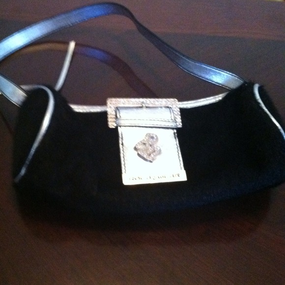 Black handbag