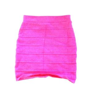 Hot Pink Fitted Skirt!