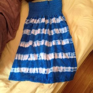 Juicy couture tie dye terry dress