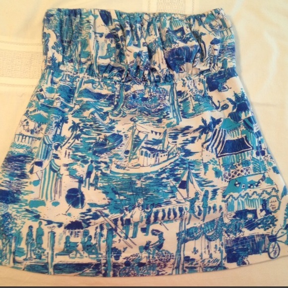 Lilly Pulitzer Tube Top