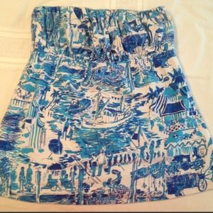 Lilly Pulitzer Tube Top