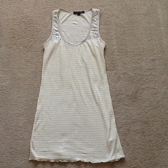 SOLD Long and lean creme tank