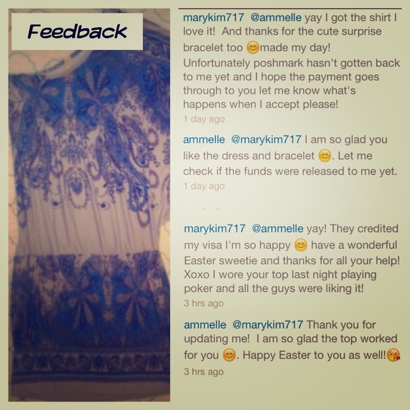 Feedback from marykim717