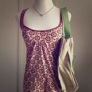 Fossil Floral Print Tank