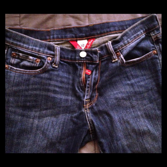 *SOLD IN BUNDLE* Lucky Brand Denim Crop Pants