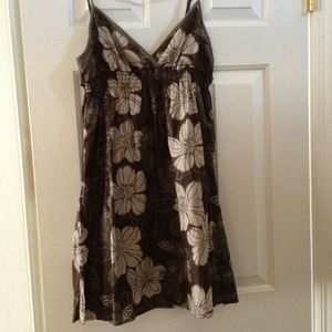 Flower pattern dress