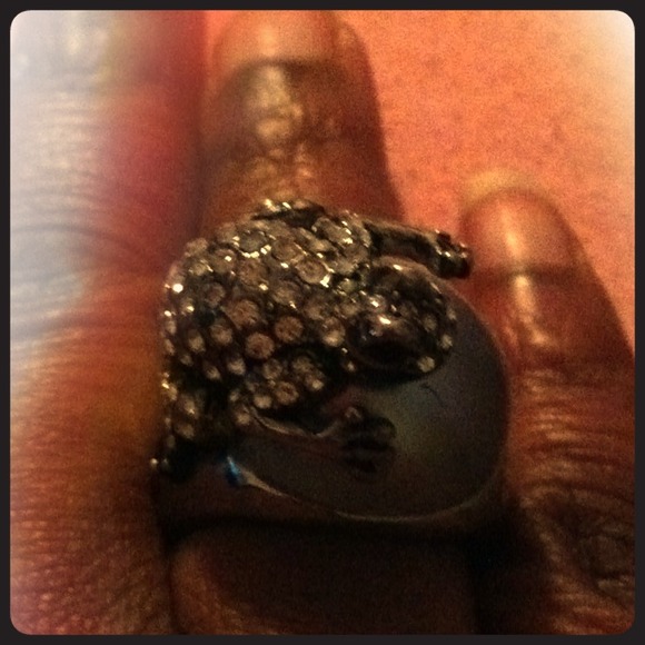 🚫SOLD🚫NWOT. Gray Frog Ring