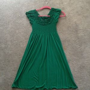 Max studio green dress