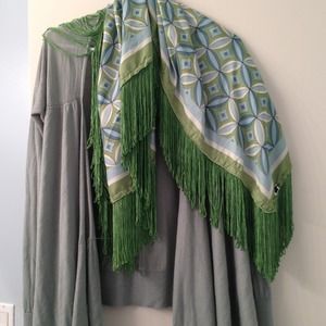 Beautiful silk scarf//SOLD IN BUNDLE///