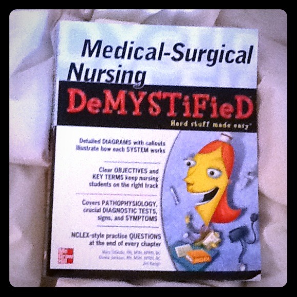 Med surg nursing plus scissors!