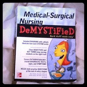 Med surg nursing plus scissors!