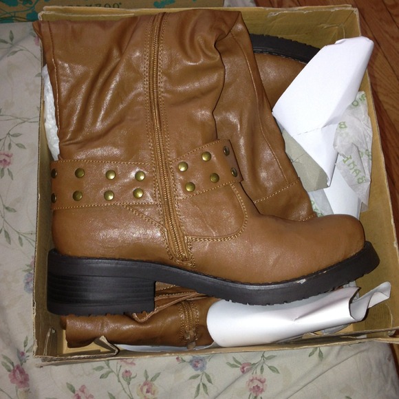 Brand New Bamboo Over the knee boots