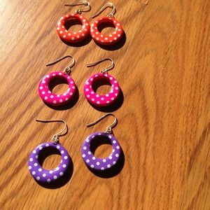 90's style earrings!